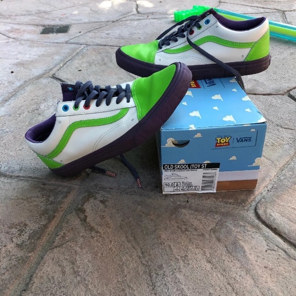 Vans Shoes Vans Toy Story Buzz Lightyear Sz New Poshmark